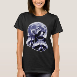 Three Raccoon Moons  Wolves Parody T-Shirt