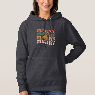 Three Reindeer Merrys Christmas Hoodie