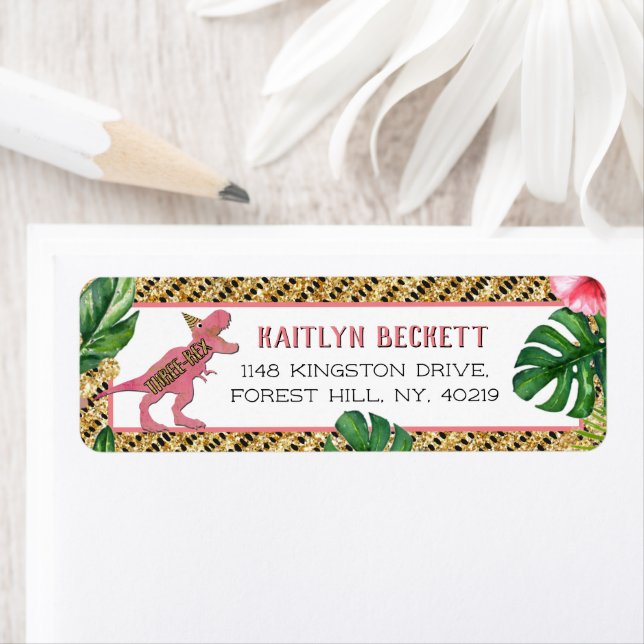 Three-Rex Dinosaur 3rd Birthday (Insitu)