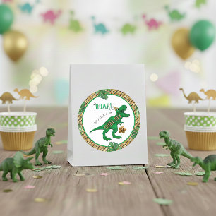 Three-Rex Dinosaur 3rd Birthday Classic Round Sticker
