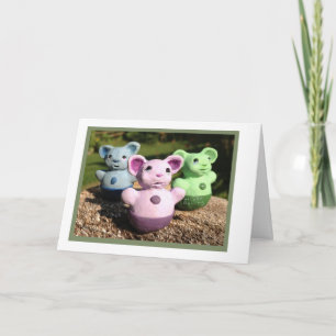 Three Rolly Pollys Card