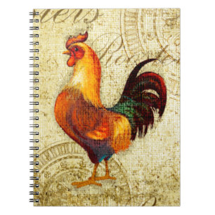 Three Roosters Notebook