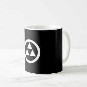 three round scales coffee mug