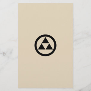 three round scales stationery