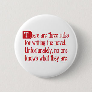 Three Rules 2 Inch Round Button