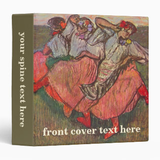 Three Russian Dancers by Edgar Degas Binder