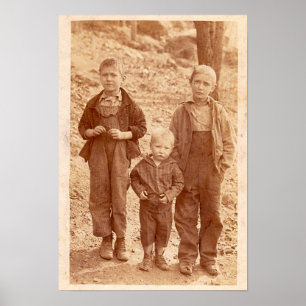 Three Sad Boys Poster