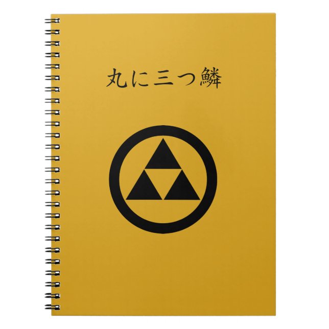 Three scales in circle notebook (Front)
