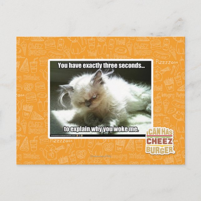 Three seconds postcard (Front)