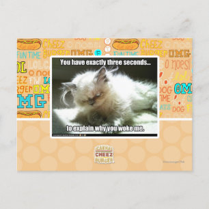 Three seconds postcard