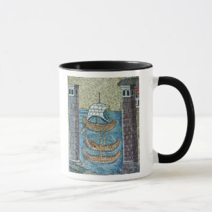 Three ships entering the port of Ravenna Mug