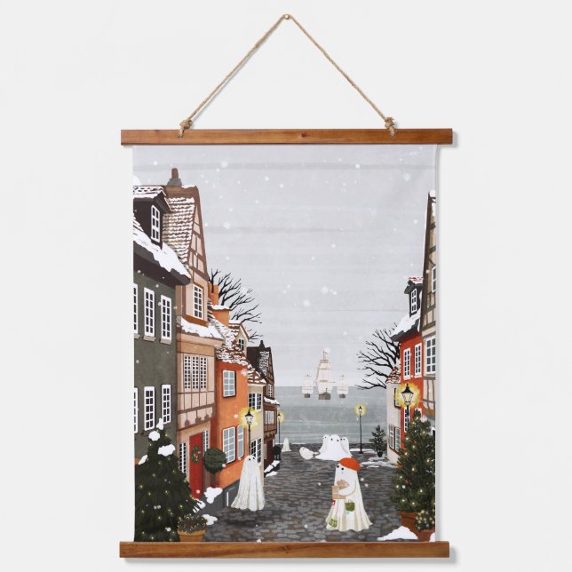 Three Ships Hanging Tapestry (Front)