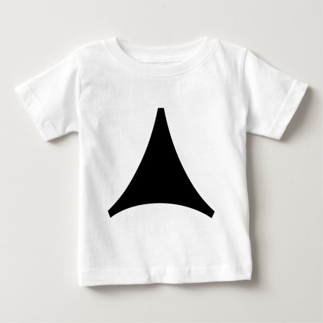 Three Sided Arrow Baby T-Shirt (Front)