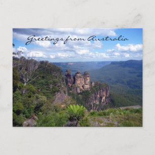 three sisters australia postcard
