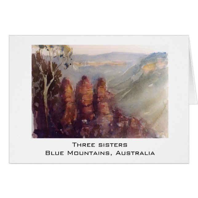 Three sisters, Blue Mountains (Front Horizontal)