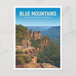 Three Sisters, Echo Point Katoomba Australia Postcard
