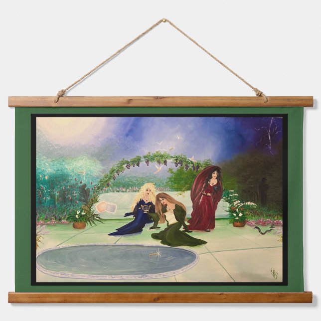 Three Sisters Hanging Tapestry (Front)