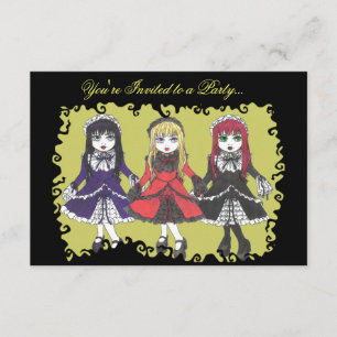 Three Sisters Invitation