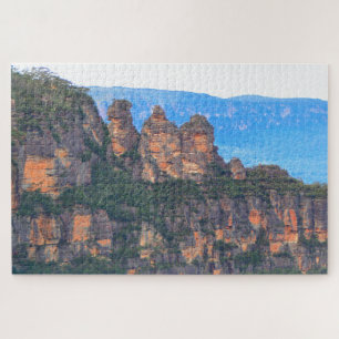 Three Sisters, Katoomba, Australia Jigsaw Puzzle