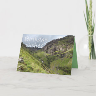 Three Sisters of Glencoe, Mountains, Scotland Card