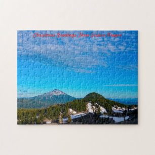 Three Sisters Oregon. Jigsaw Puzzle
