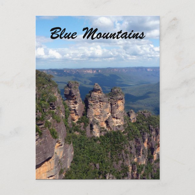 three sisters sky postcard (Front)