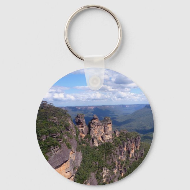 three sisters view keychain (Front)