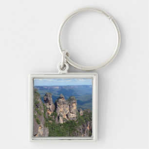 three sisters view keychain