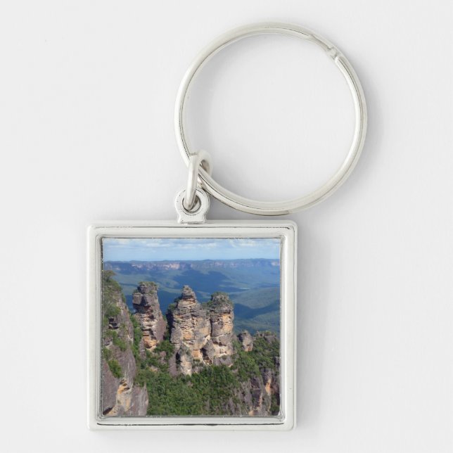 three sisters view keychain (Front)