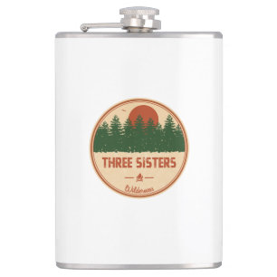 Three Sisters Wilderness Hip Flask