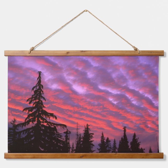 Three Sisters Wilderness, Oregon Hanging Tapestry (Front)