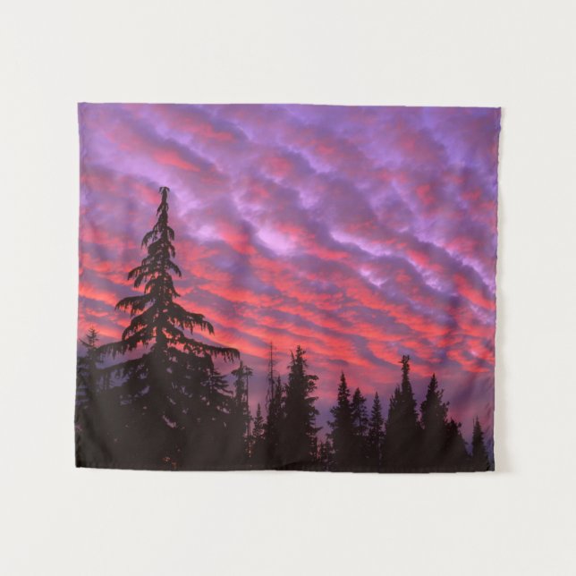 Three Sisters Wilderness, Oregon Tapestry (Front (Horizontal))