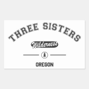 Three Sisters Wilderness Sticker