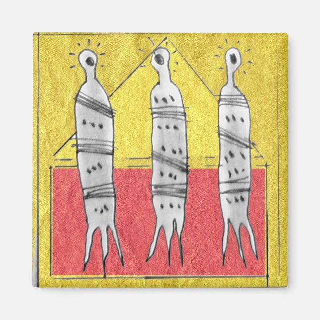 three souls magnet (Front)