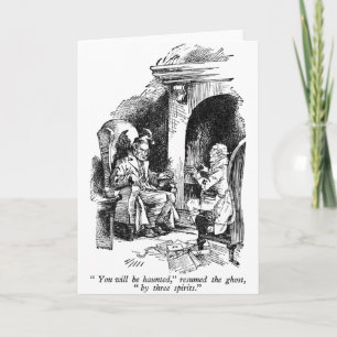 Three Spirits (with text) Holiday Card