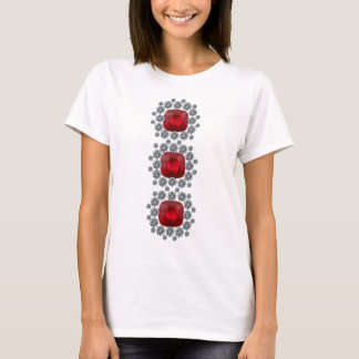 Three Stacked Rubies T-Shirt