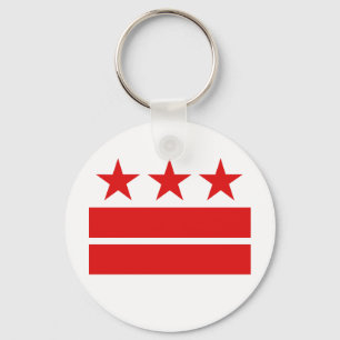 Three Stars 2 Bars Keychain
