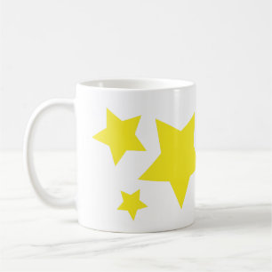 Three Stars Coffee Mug – Cute Celestial Gift Cup