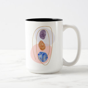 Three Stones Two-Tone Coffee Mug