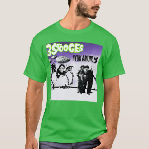 Three Stooges Horror Punk Album funny T-Shirt