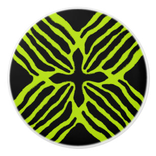 Three Striped Poison Dart Frog Ceramic Knob