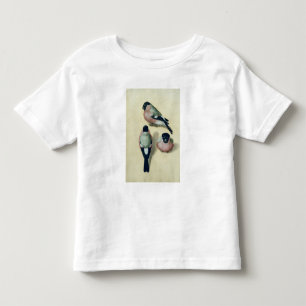Three studies of a bullfinch toddler t-shirt
