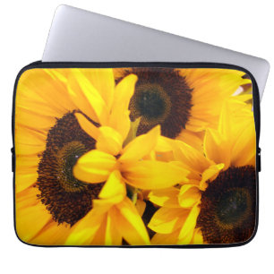 Three Sunflowers Electronics Bag