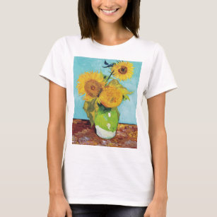 Three Sunflowers, Van Gogh T-Shirt