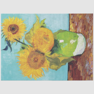 Three Sunflowers, Van Gogh Tissue Paper