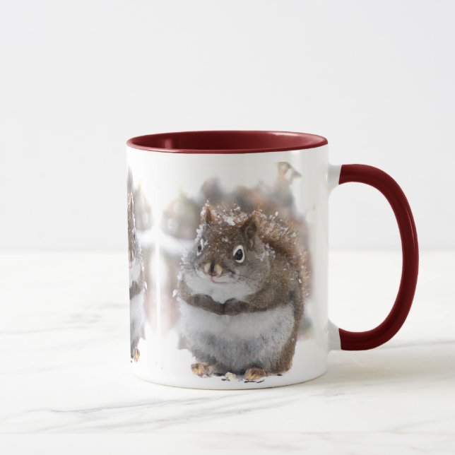 Three Sweet Squirrels Mug (Right)