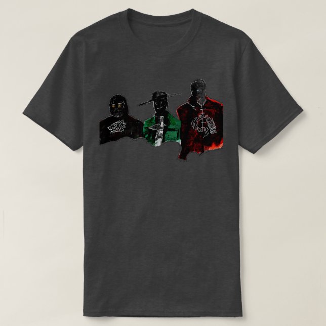 Three Taveren Wheel of Time 1 T-Shirt (Design Front)
