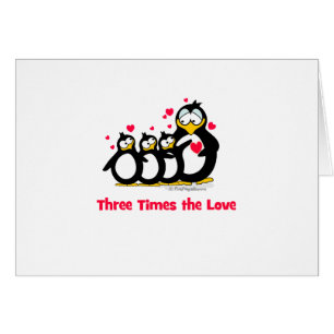 three times the love