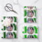 Three tone green Joy Christmas holiday photo