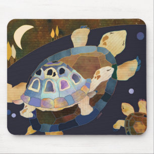 Three Tortoises Mouse Pad